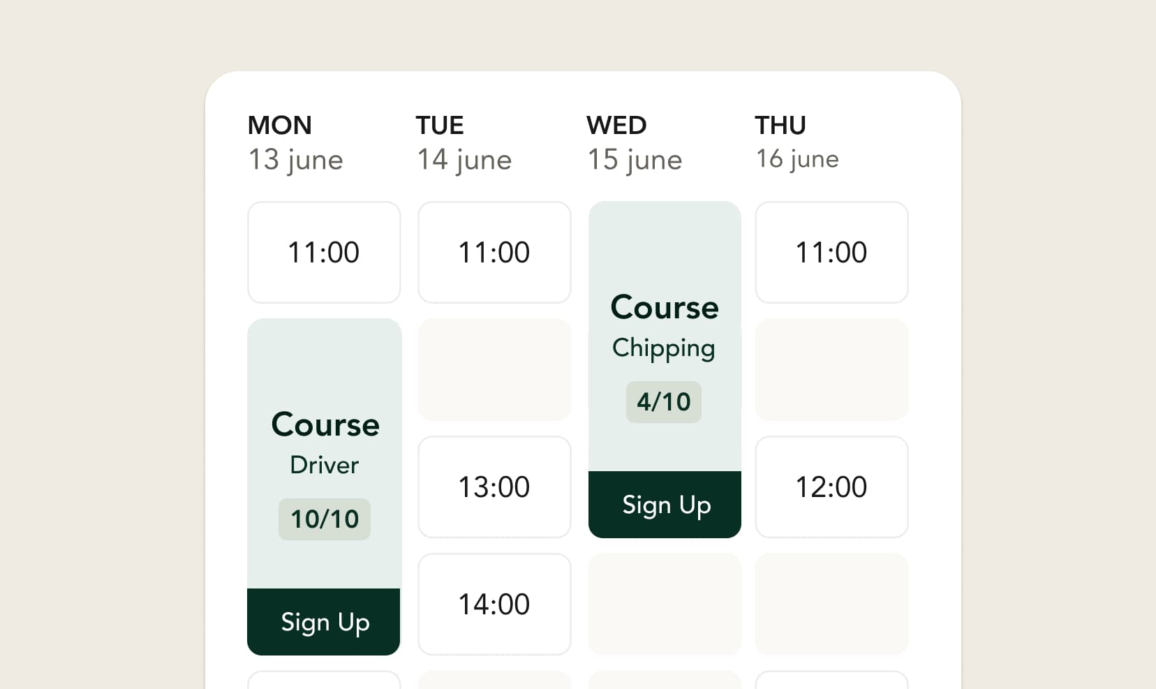 Group Lessons & Events