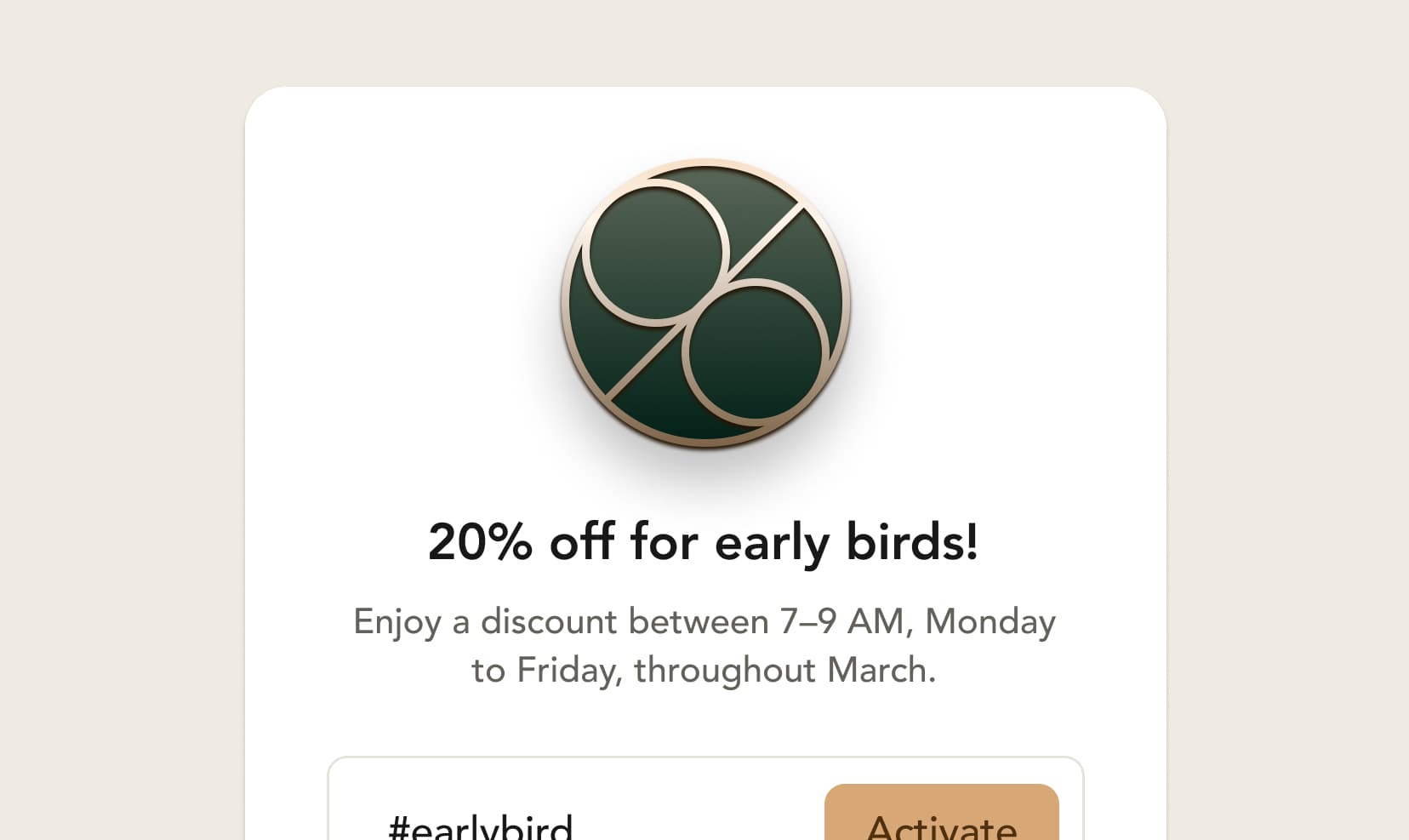 Discounts & Promotions